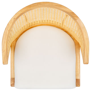 Safavieh Edan Dining Chair, Natural/White