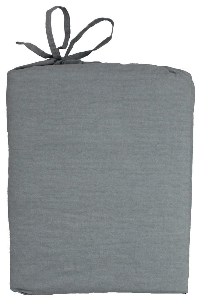 Charcoal Solid Sheet Set, King