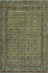 Semi Antique Beorht Beige/Red Rug, 6'5 x 9'7