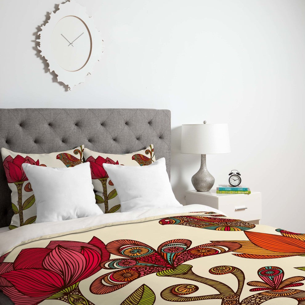 Deny Designs Valentina Ramos In The Garden Duvet Cover - Lightweight