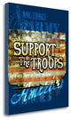 "Support The Troops" By Jim Baldwin, Giclee Print on Gallery Wrap Canvas