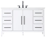 Elegant Lighting VF29354 Millie 54" - White