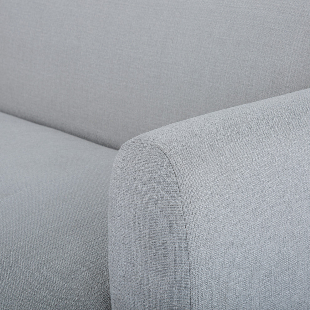 Metro, Tulum 3 Seater Sofa, Light Gray
