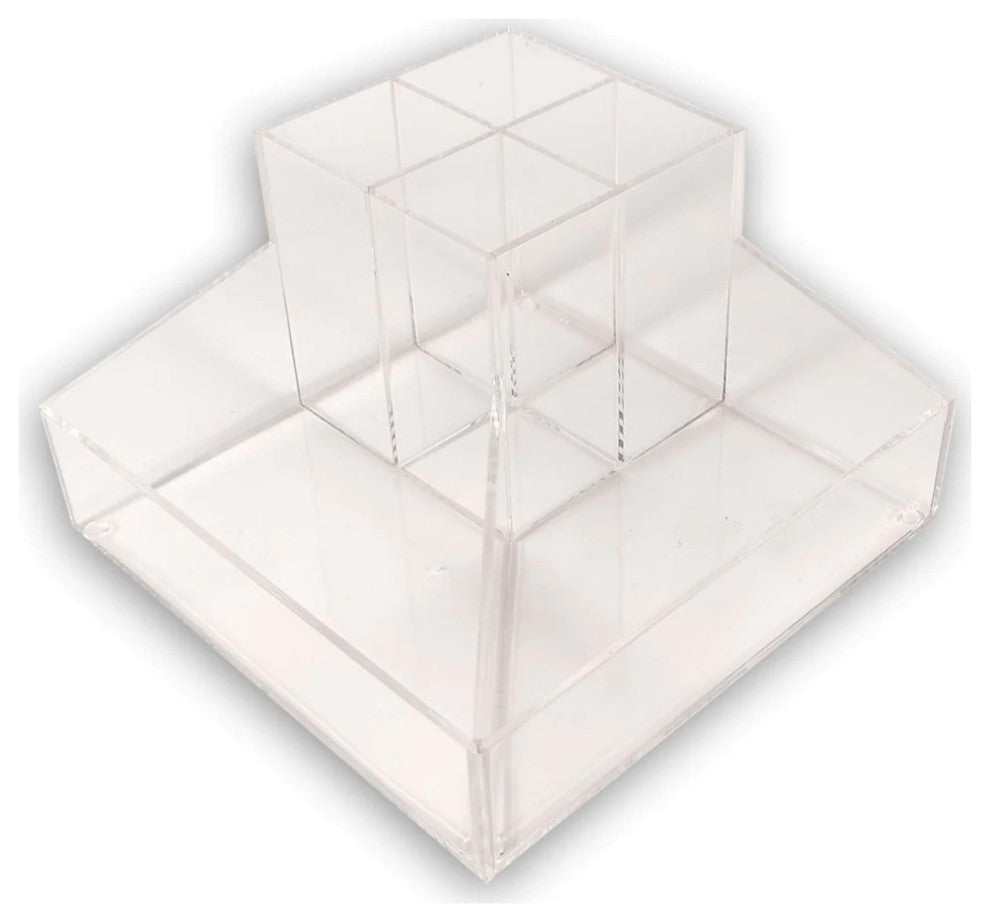 Acrylic Organizer With 6 Compartment Acrylic Organizer