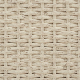 Safavieh Outdoor Edna 3 Piece Lounge Set Beige/White Cushion