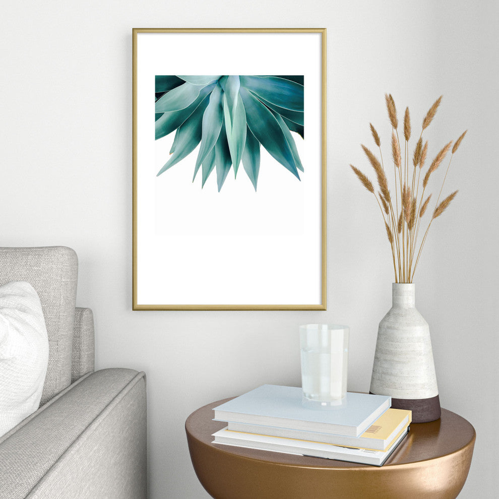 Gale Switzer Agave fringe Metal Framed Art Print