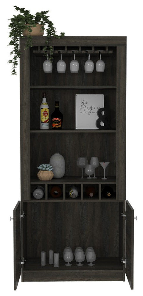 Bar Cabinet Margarita, Living Room, Espresso
