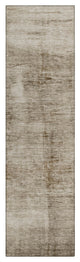 Machine Washable Indoor/Outdoor Chantille ACN1884 Beige 2'3" x 7'6" Runner Rug