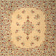 Ahgly Company Indoor Square Traditional Area Rugs, 8' Square