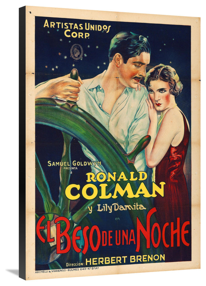 "Ronald Coleman" Stretched Canvas Giclee by Hollywood Photo Archive, 24x36"