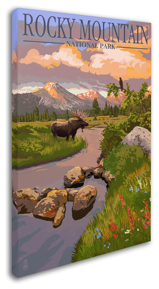 Lantern Press 'National Park 11' Canvas Art, 22" x 32"
