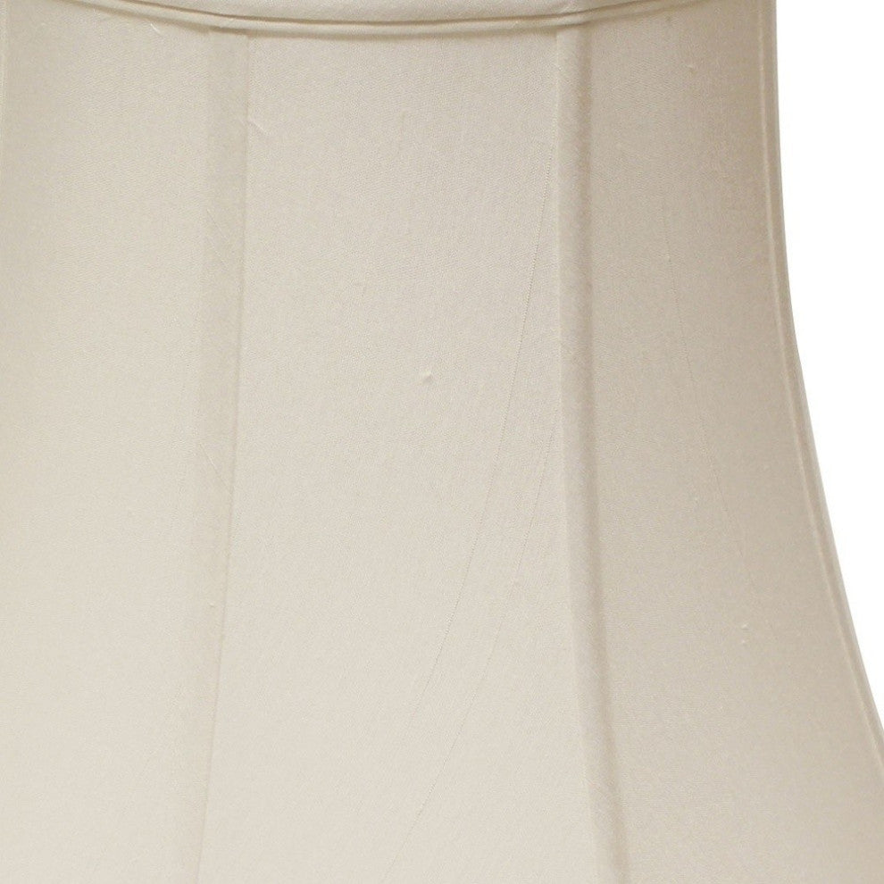 16" White Premium Octagon Monay Shantung Lampshade