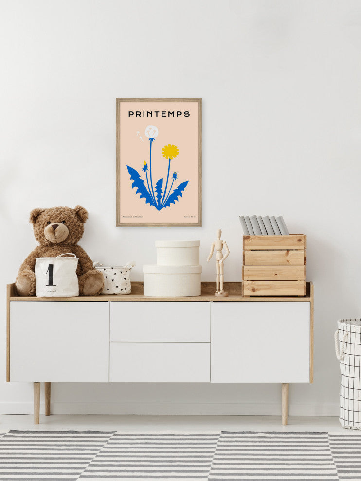 "Minimalist Poster No 16" Framed Painting Print, 16x24
