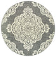 Oriental Weavers Marina Grey/ Ivory Oriental Indoor/Outdoor Rug 7'10" RND
