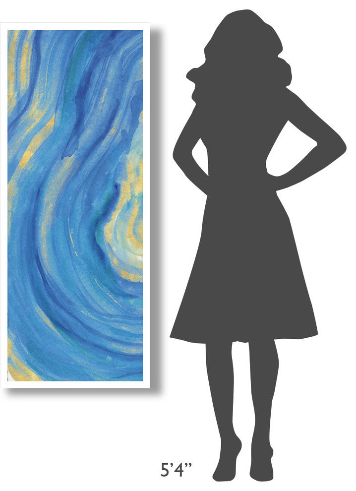 "Rarity III" Digital Paper Print by Sue Schlabach, 22"x52"