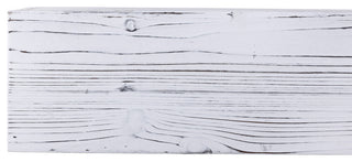 Weathered Beam Mantel, Rustic White, 48"