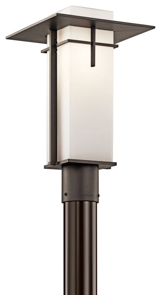 Kichler Caterham 1 Light Outdoor Post Lantern in Olde Bronze