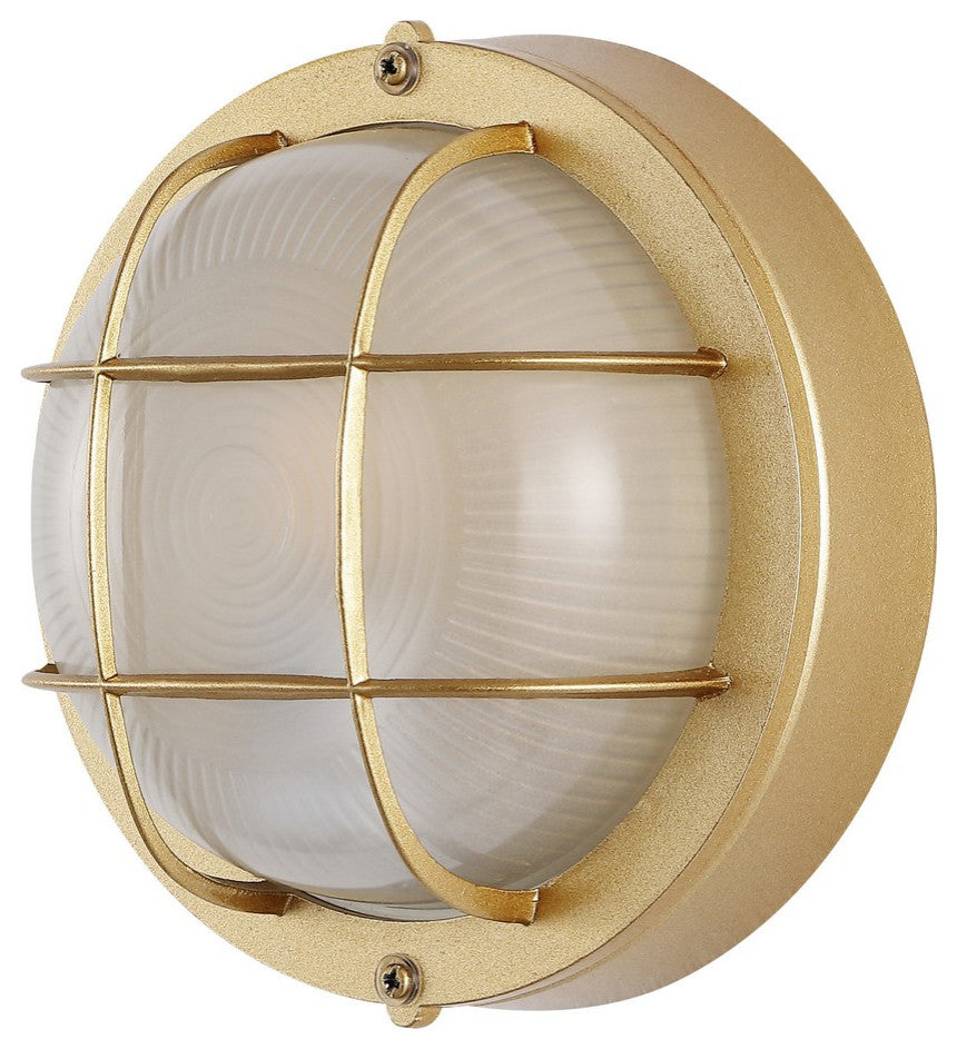 Safavieh Elson Outdoor Wall Sconce Set of 2 Gold