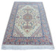 Hand-Knotted Beige Oushak Design Oriental Rug, 4x6