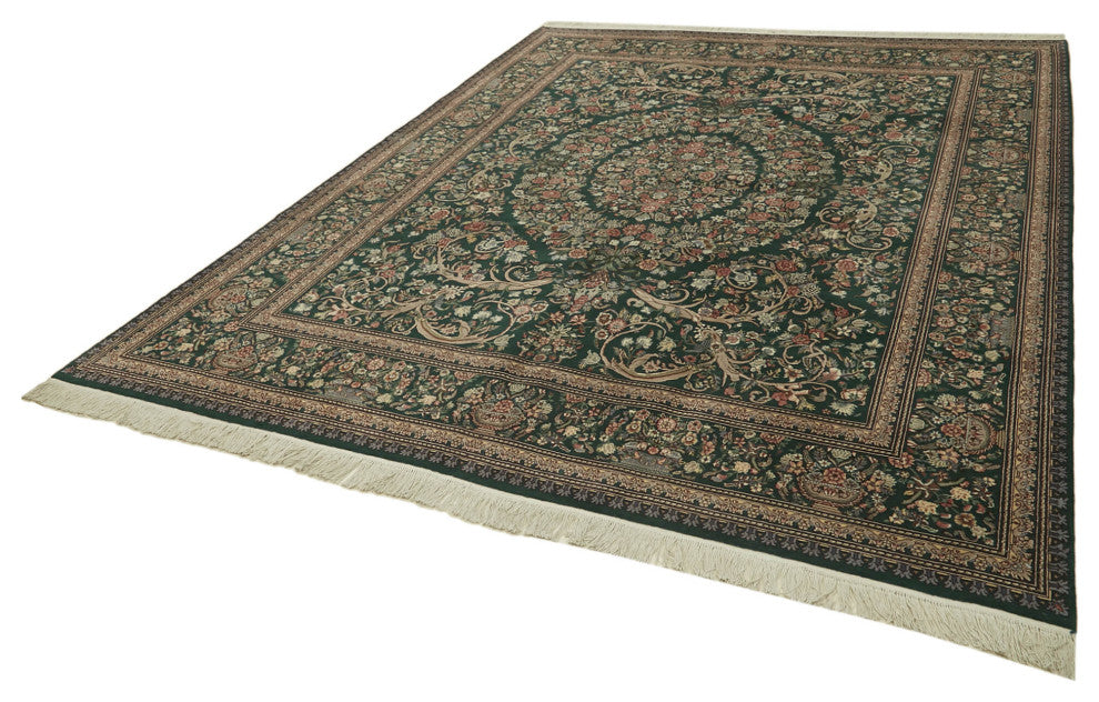 Rug N Carpet - Handmade Oriental 8' 0'' x 10' 7'' Wool Oushak Area Rug