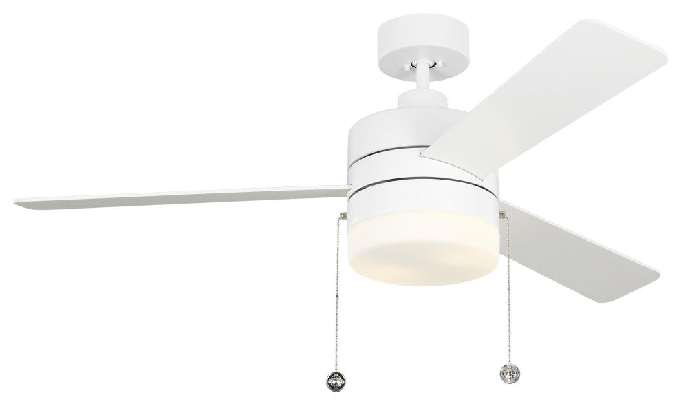 Generation Lighting Syrus 52" Ceiling Fan Matte White