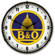 BOR1408533 B&O Railroad 1 Clock