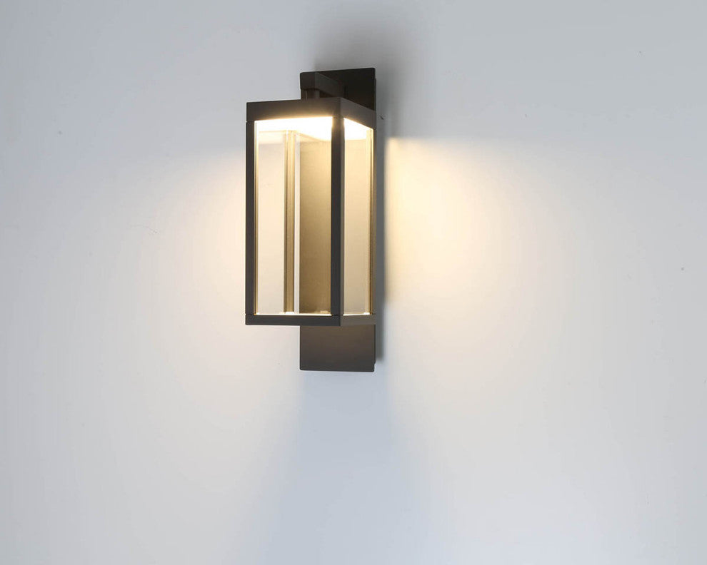 1-Light Transitional Outdoor Wall Light by Eurofase