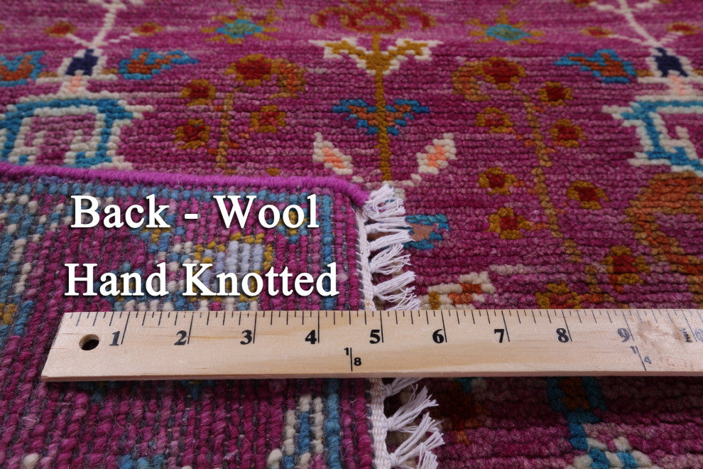 3' 1" X 5' 1" Turkish Oushak Handmade Wool Rug - Q15899