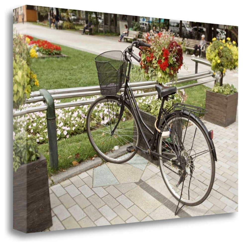 "Japan Bicycle - 6" By Alan Blaustein, Giclee Print on Gallery Wrap Canvas