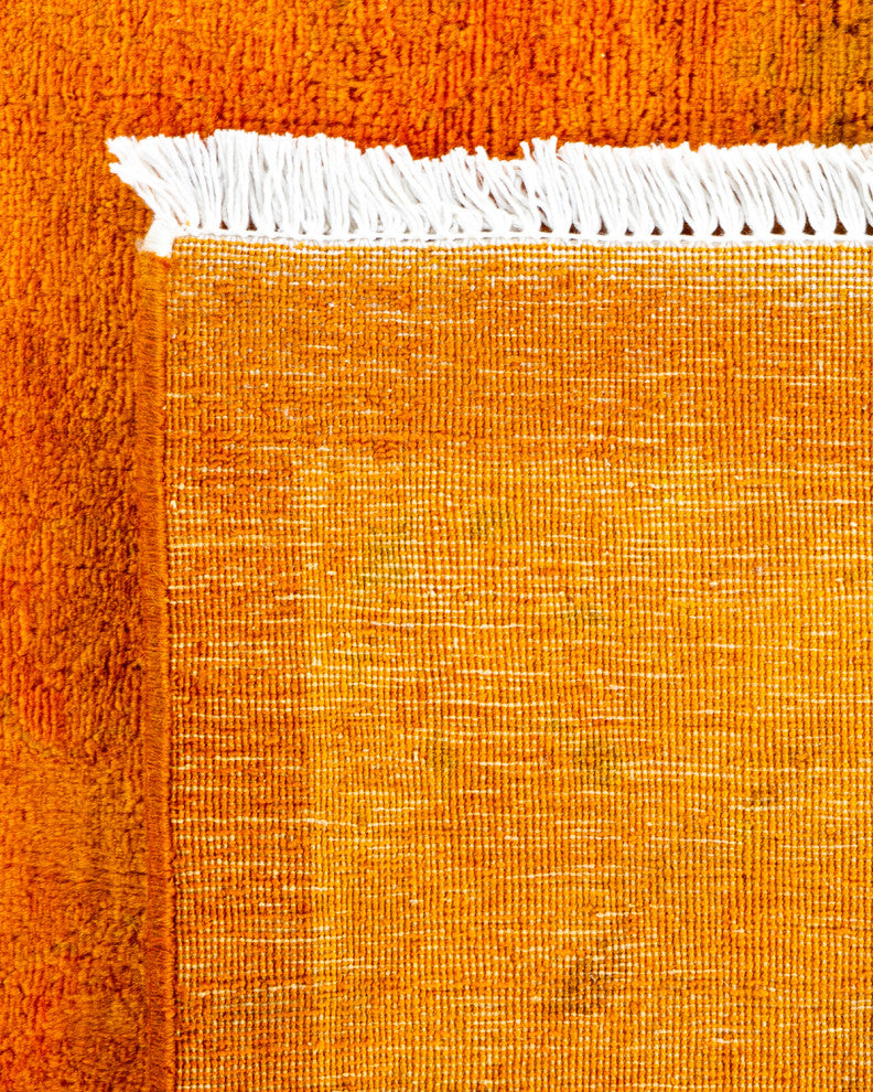 Fine Vibrance, One-of-a-Kind Handmade Area Rug Yellow, 15'9"x12'3"