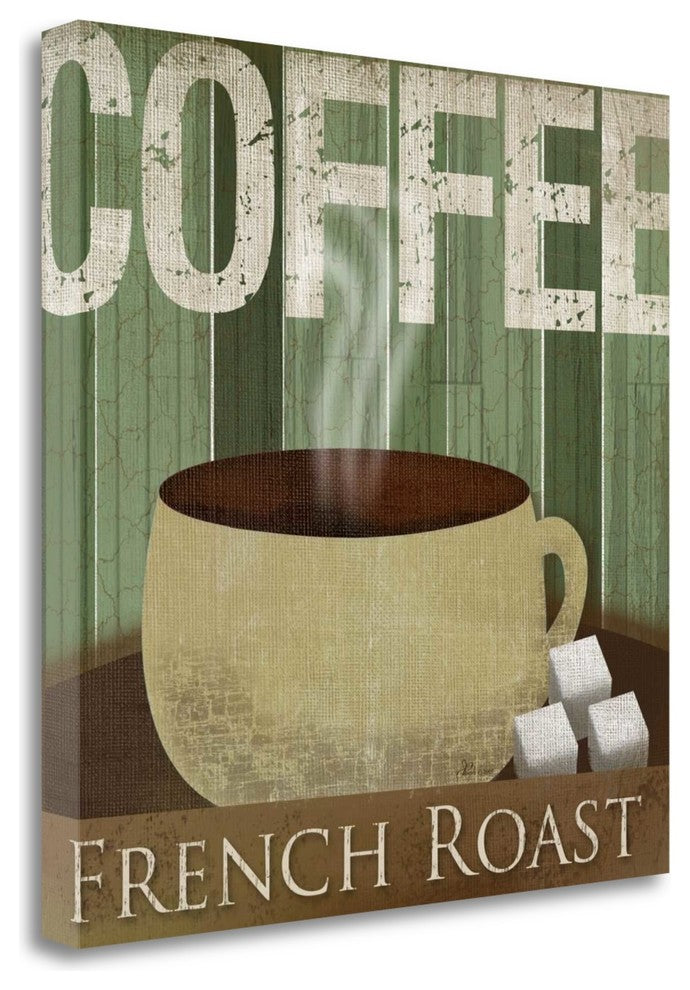 "French Roast" By Jennifer Pugh, Giclee Print on Gallery Wrap Canvas