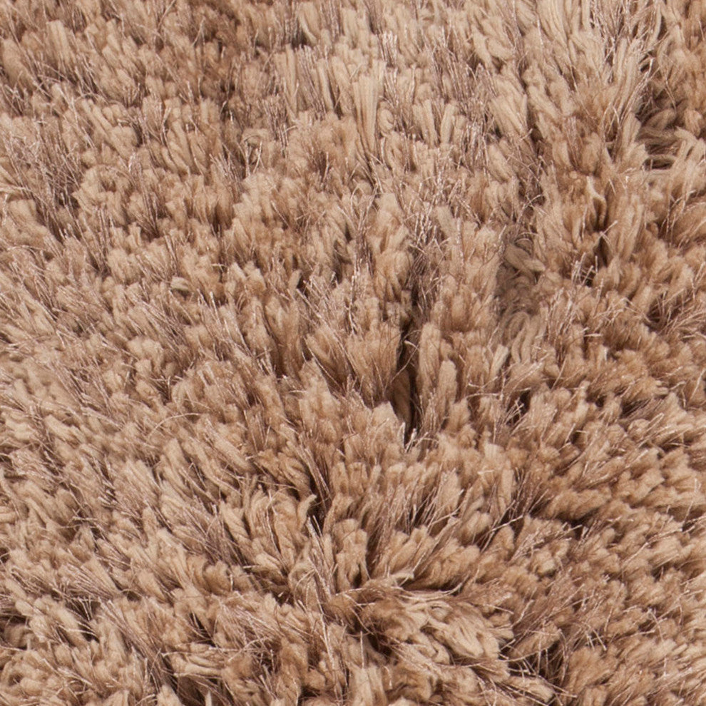 Oona Hand Tufted Rectangle Area Rug, 7'3/4" x 10'1/2", Tan