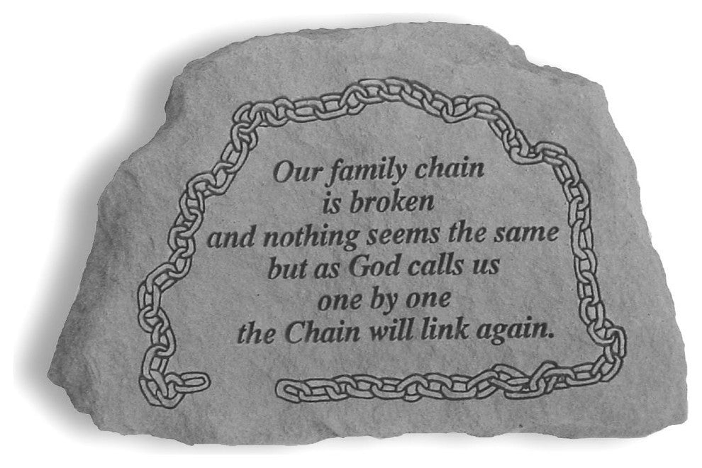 Inspirational Great Thought, "Our Family Chain"