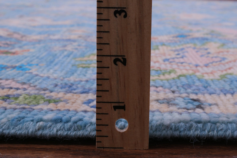 9' 4" X 12' 2" Hand Knotted Turkish Oushak Wool Rug - Q15675