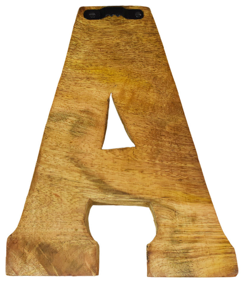 Handmade Eco-Friendly Wall Dï¿½cor "S" Alphabet Letter Block, 1.3x7.7x6.5