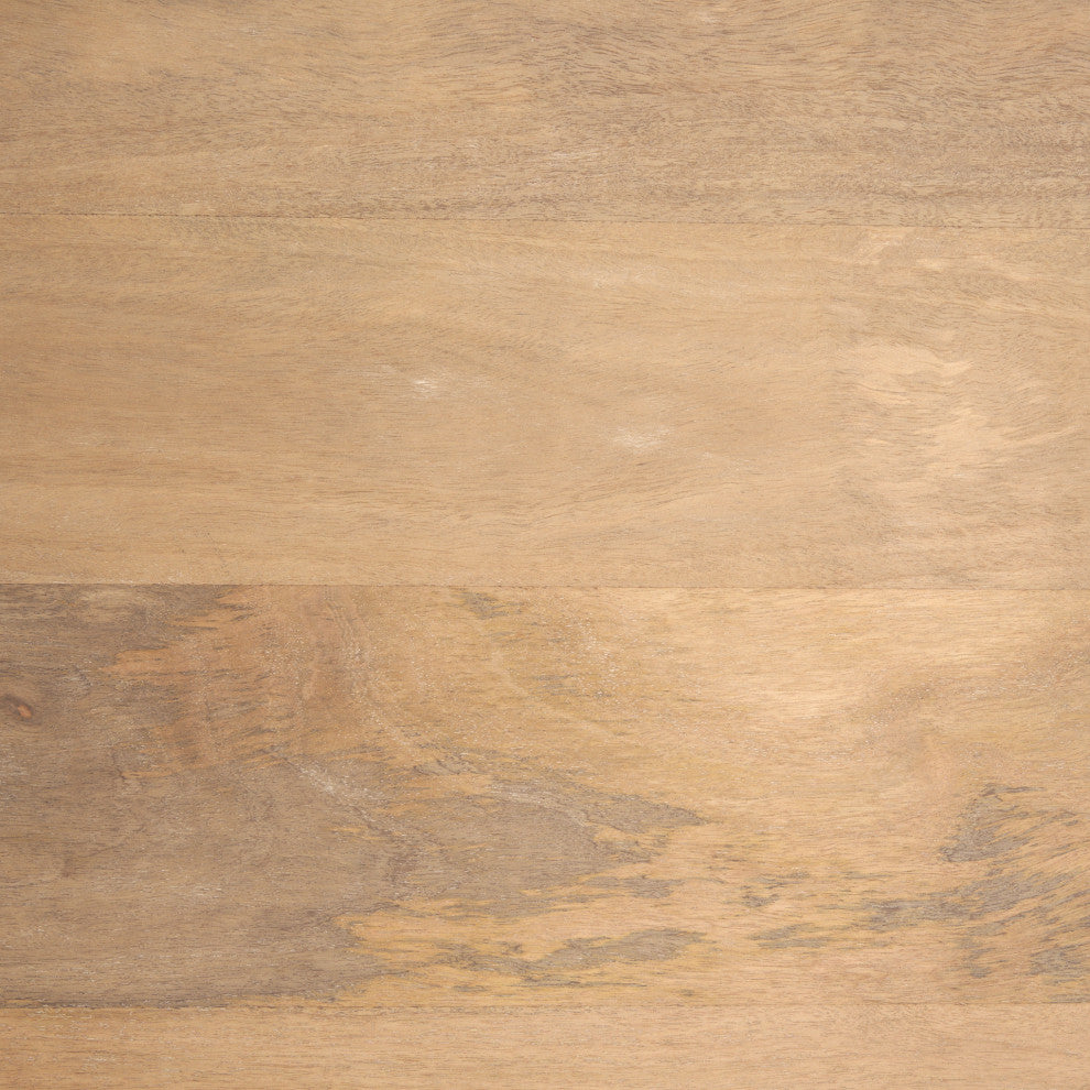 June Light Brown Wood With Fluting Square Side Table