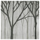 "Spring Trees Greystone III" Digital Paper Print by Kathrine Lovell, 20"x20"