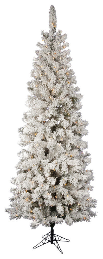 8.5' X 40" Flocked Pacific 500Led Wmwht