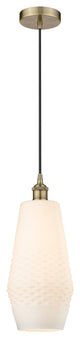 Innovations 616-1P-AB-G681-7 1-Light Mini Pendant, Antique Brass