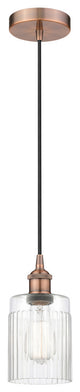 Innovations 616-1P-AC-G342-LED 1-Light Mini Pendant, Antique Copper