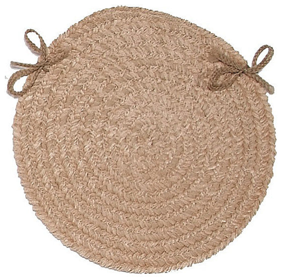 Colonial Mills Chair Pad Spring Meadow Sand Bar Chair Pad