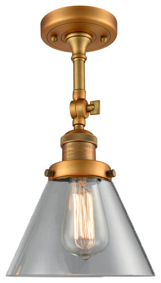 Innovations Lighting 201F-Bb-G42-Led 1 Light Dimmable Led Semi-Flush Mount