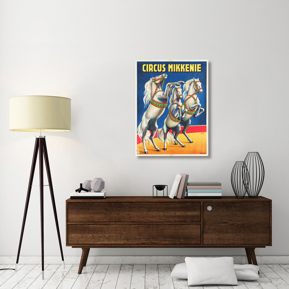 "Circus Mikkenie" Stretched Canvas Giclee by Hollywood Photo Archive, 30x40"
