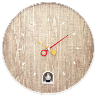 NeXtime Nightingale Cuckoo Wall Clock, White