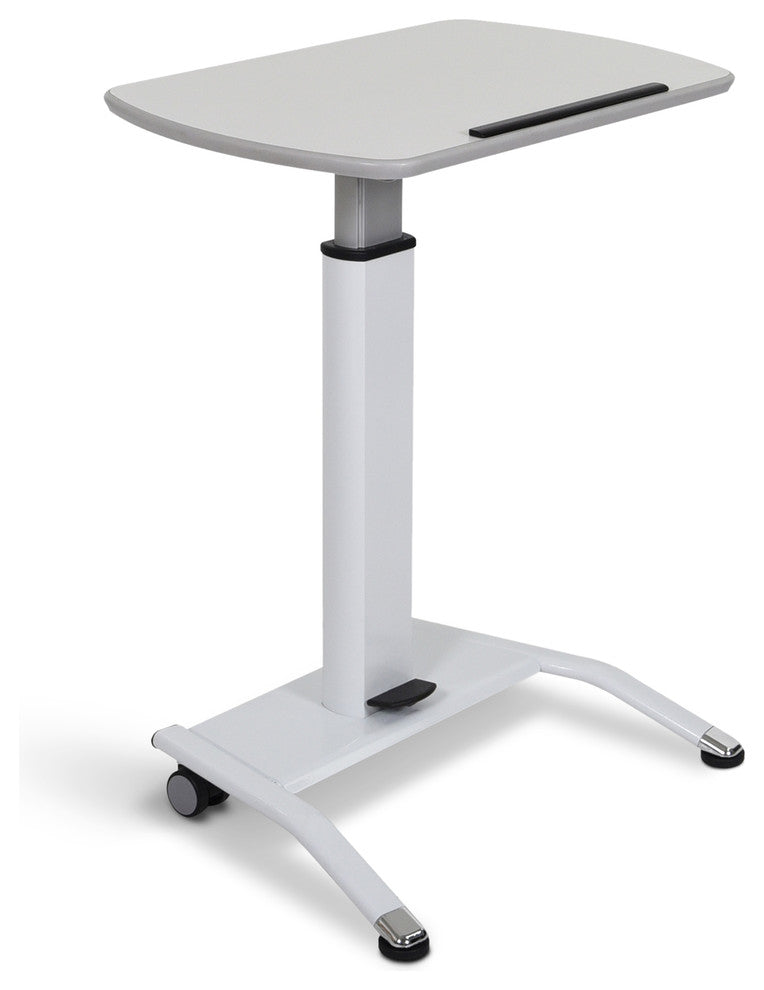 Luxor LX-PNADJ-WH Pnematic Height Adjustable Lectern
