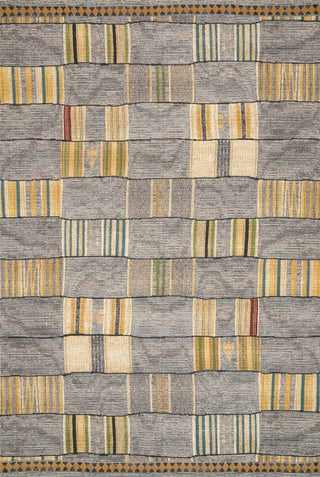 Mika In/out Area Rug by Loloi, Granite / Multi, 5'3"x7'8"