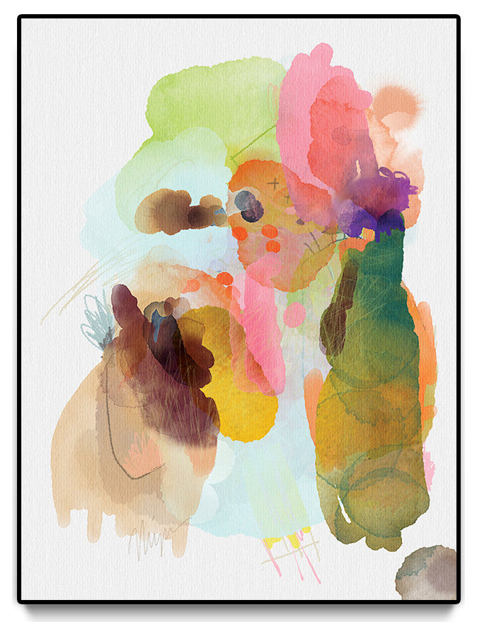 "Aerial Sunset" Oversized Framed Canvas, 60" x 40"