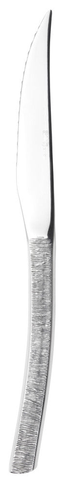 Degrenne Astree Cisele Mirror Finish Gift Box of 6 Steak Knives Serrated