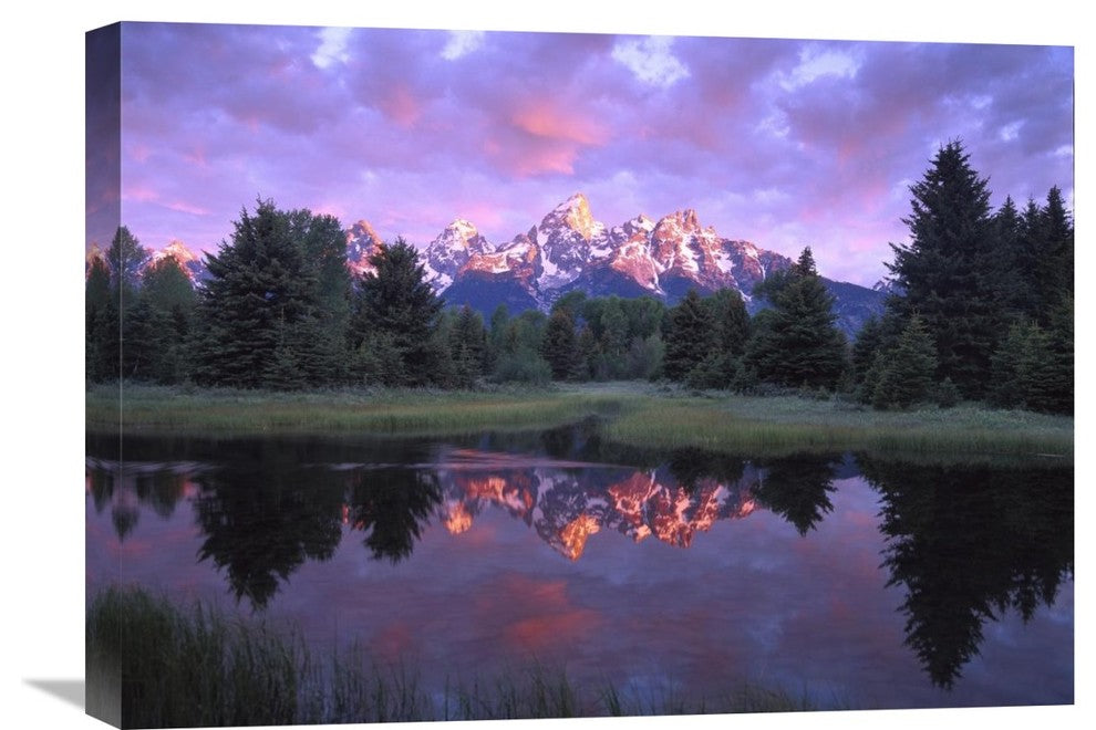 "Teton Range At Sunrise, Grand Teton National Park, Wyoming" Artwork