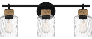 Quoizel BTC8624MBK 3-Light Bath, Baltic